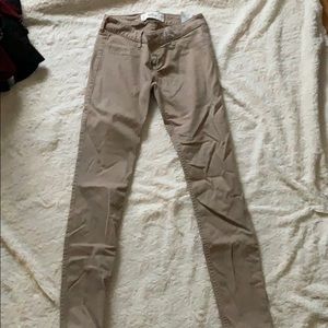 Khaki jeans